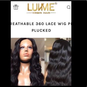 LuvMe Virgin Hair 360 Lace Wig